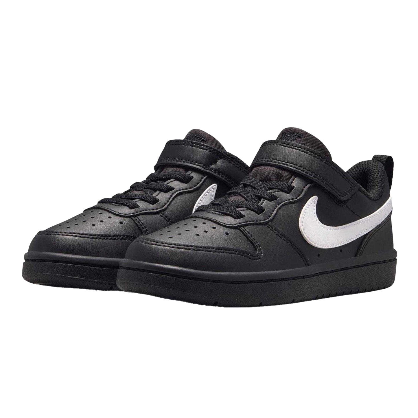Black-White - Lifestyle - Nike Boys Court Borough Cupsole Trainers