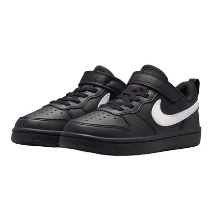 Black-White - Lifestyle - Nike Boys Court Borough Cupsole Trainers
