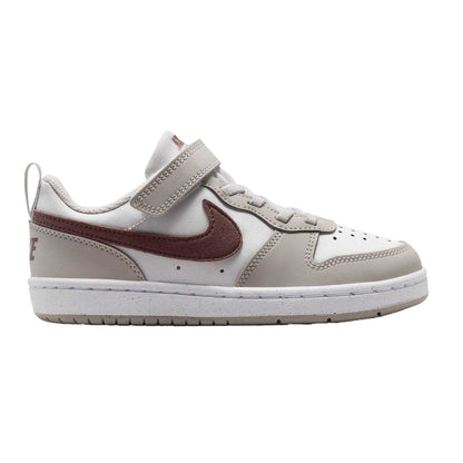 Grey-Tattoo - Front - Nike Boys Court Borough Cupsole Trainers