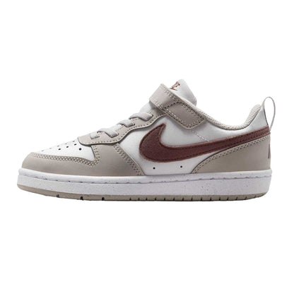 Grey-Tattoo - Side - Nike Boys Court Borough Cupsole Trainers