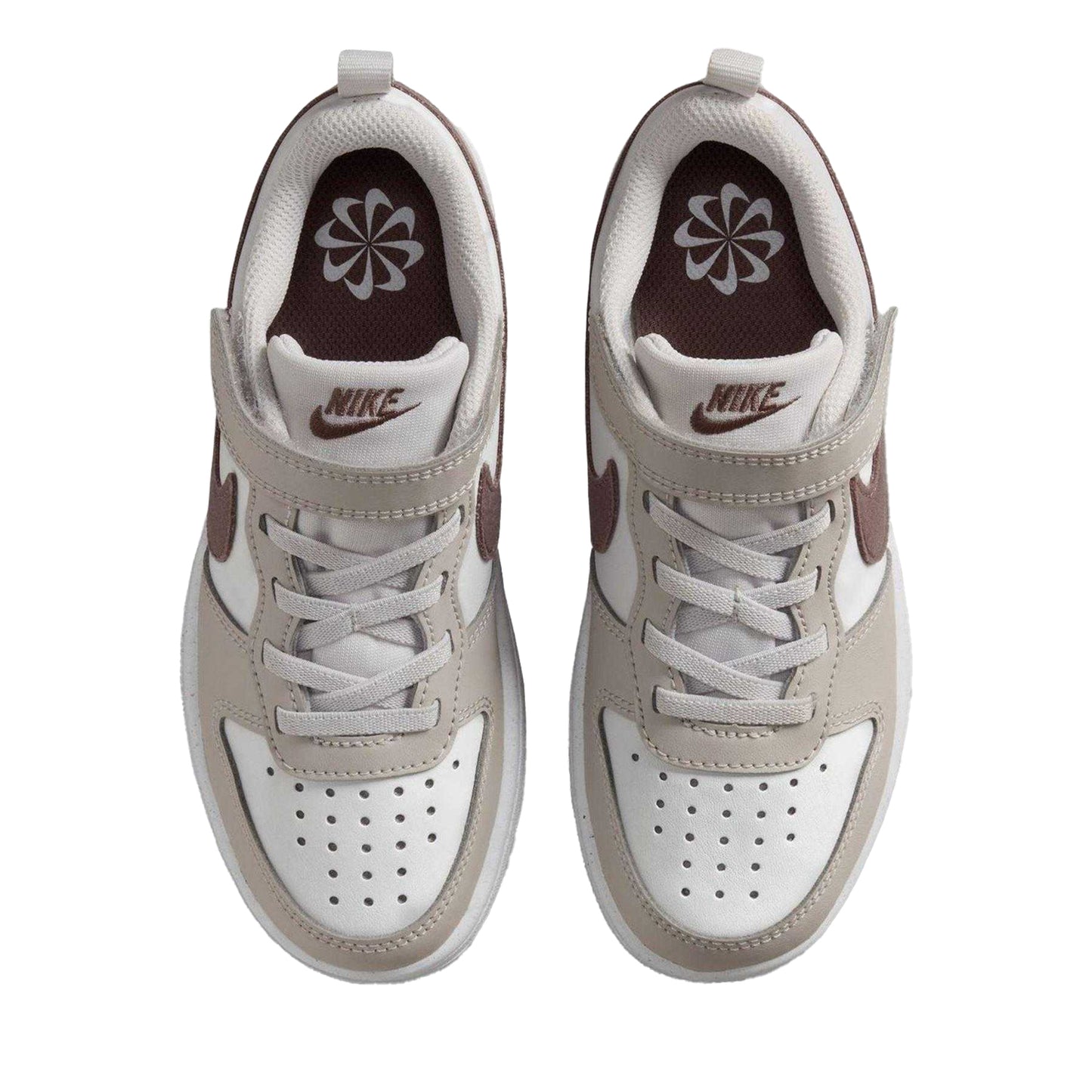 Grey-Tattoo - Lifestyle - Nike Boys Court Borough Cupsole Trainers