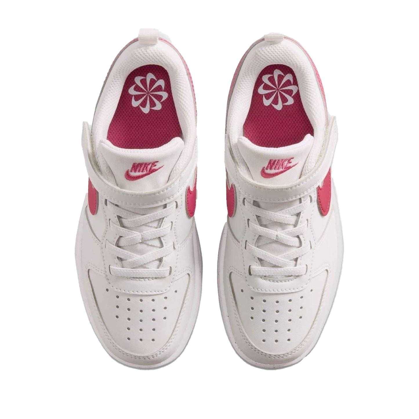 Platinum-Beetroot - Lifestyle - Nike Boys Court Borough Cupsole Trainers