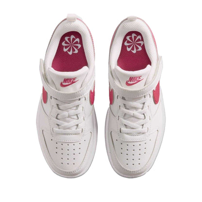 Platinum-Beetroot - Lifestyle - Nike Boys Court Borough Cupsole Trainers