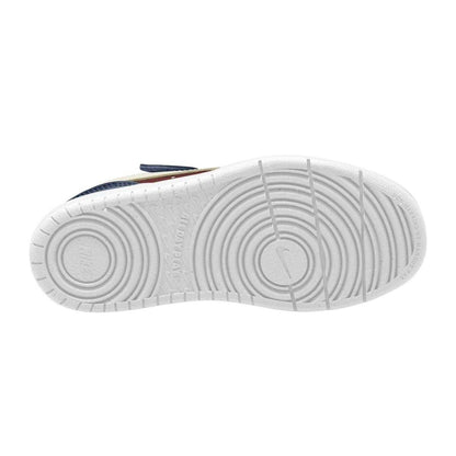 Red-Blue Black - Lifestyle - Nike Boys Court Borough Cupsole Trainers