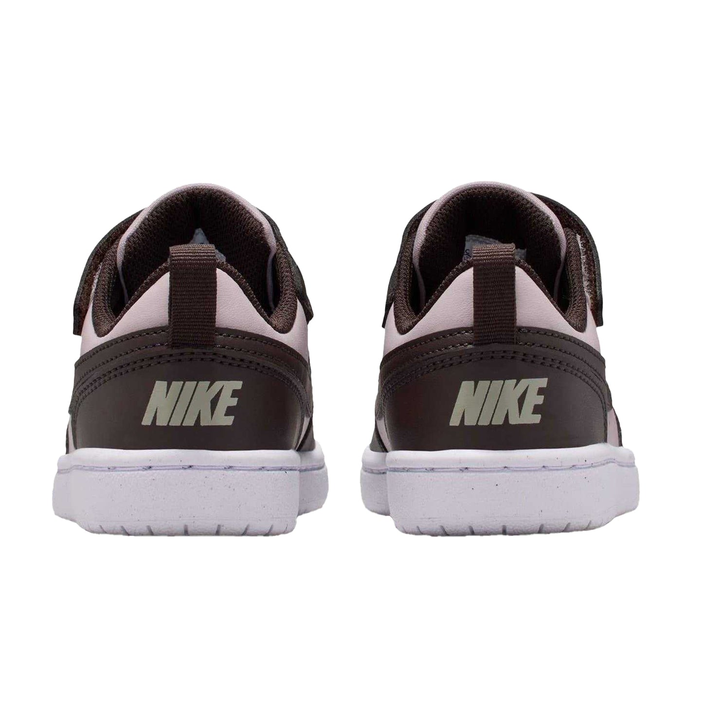 Rose-Brown - Back - Nike Boys Court Borough Cupsole Trainers