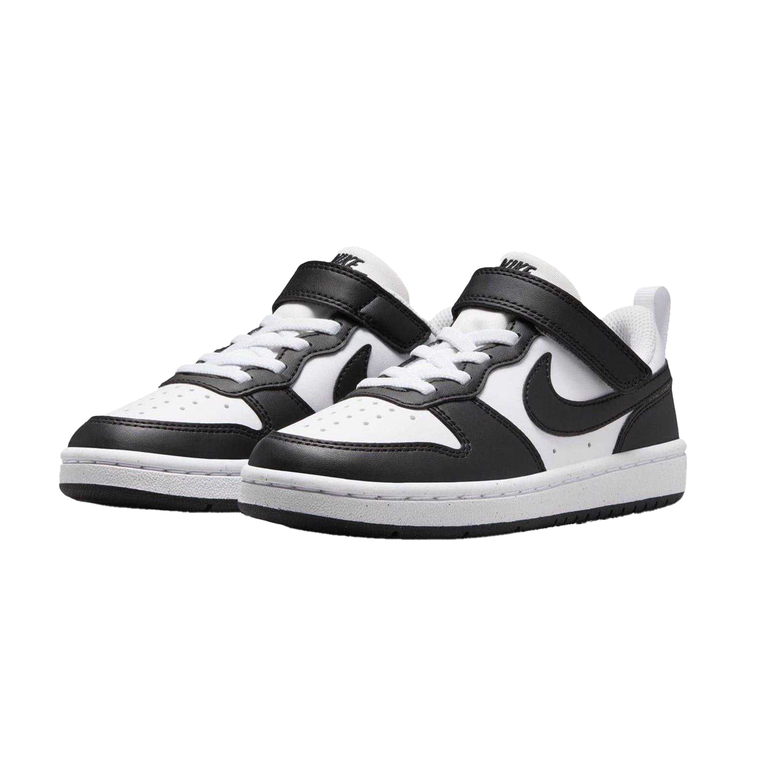 White-Black - Lifestyle - Nike Boys Court Borough Cupsole Trainers