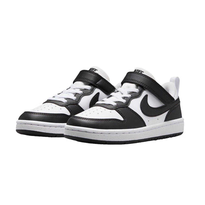 White-Black - Lifestyle - Nike Boys Court Borough Cupsole Trainers