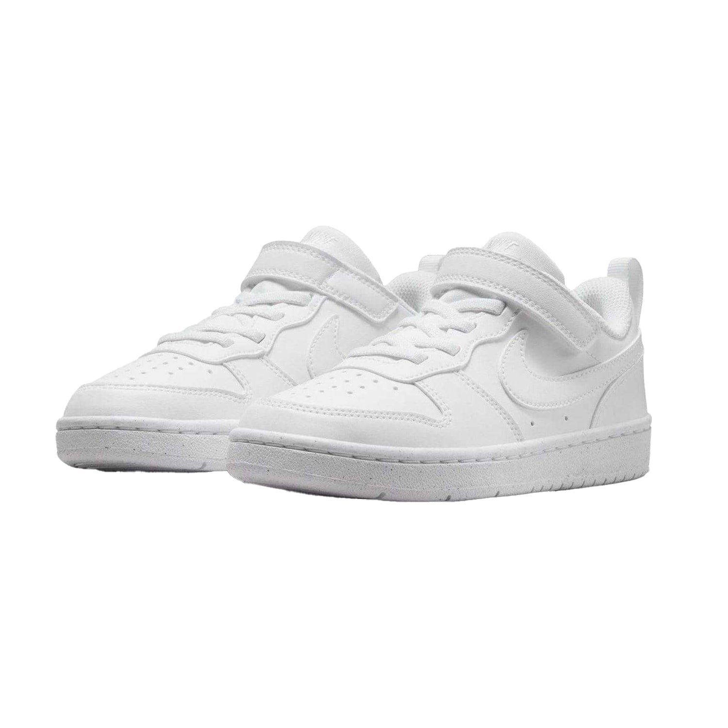 White - Lifestyle - Nike Boys Court Borough Cupsole Trainers
