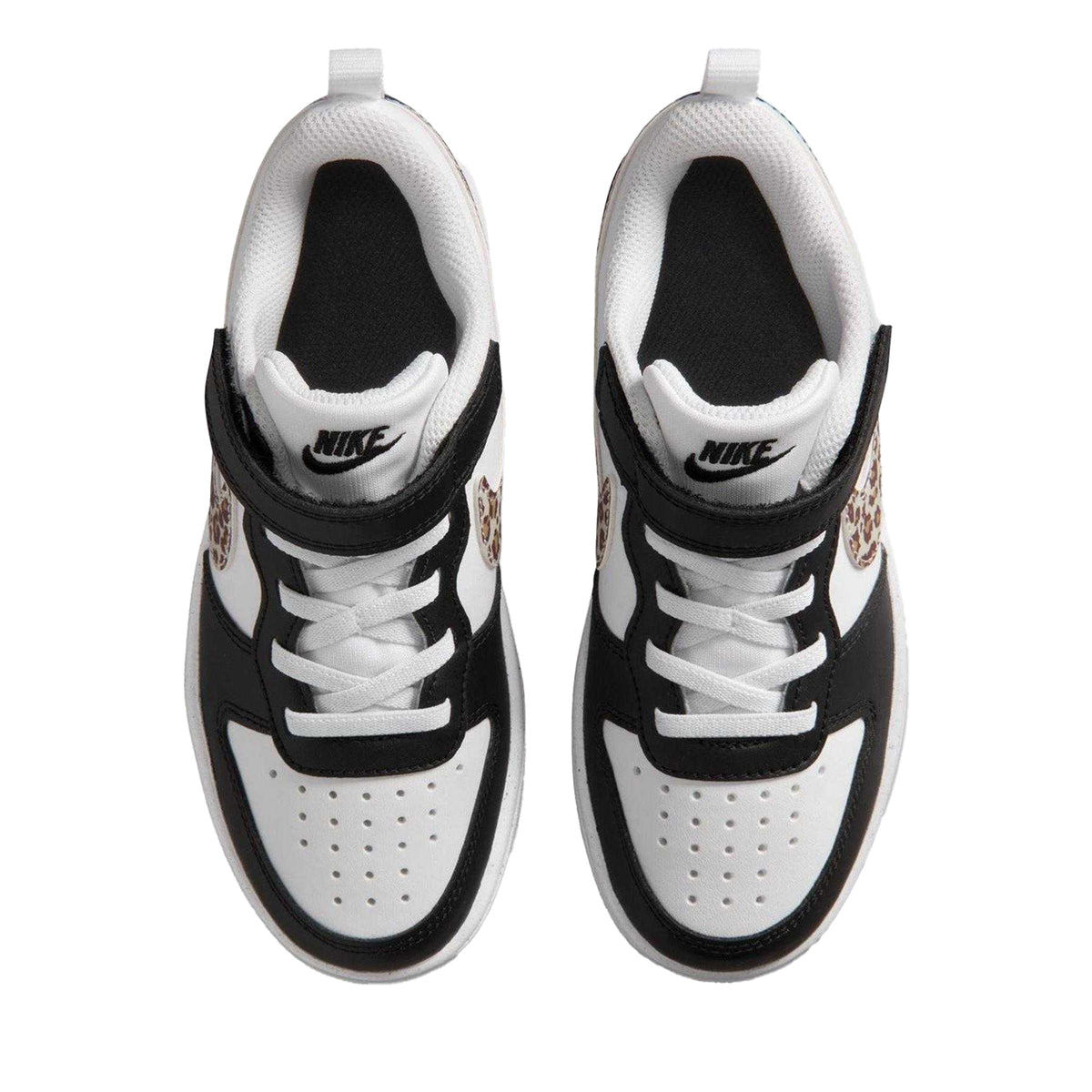 Black-Leopard - Lifestyle - Nike Boys Court Borough Cupsole Trainers