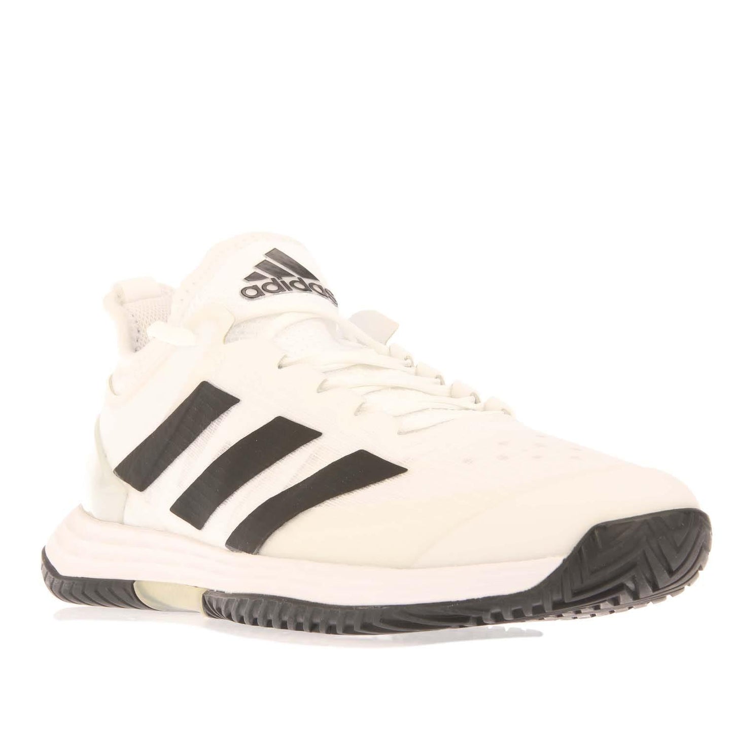 White - Front - Adidas Mens Adizero Ubersonic 4 Trainers