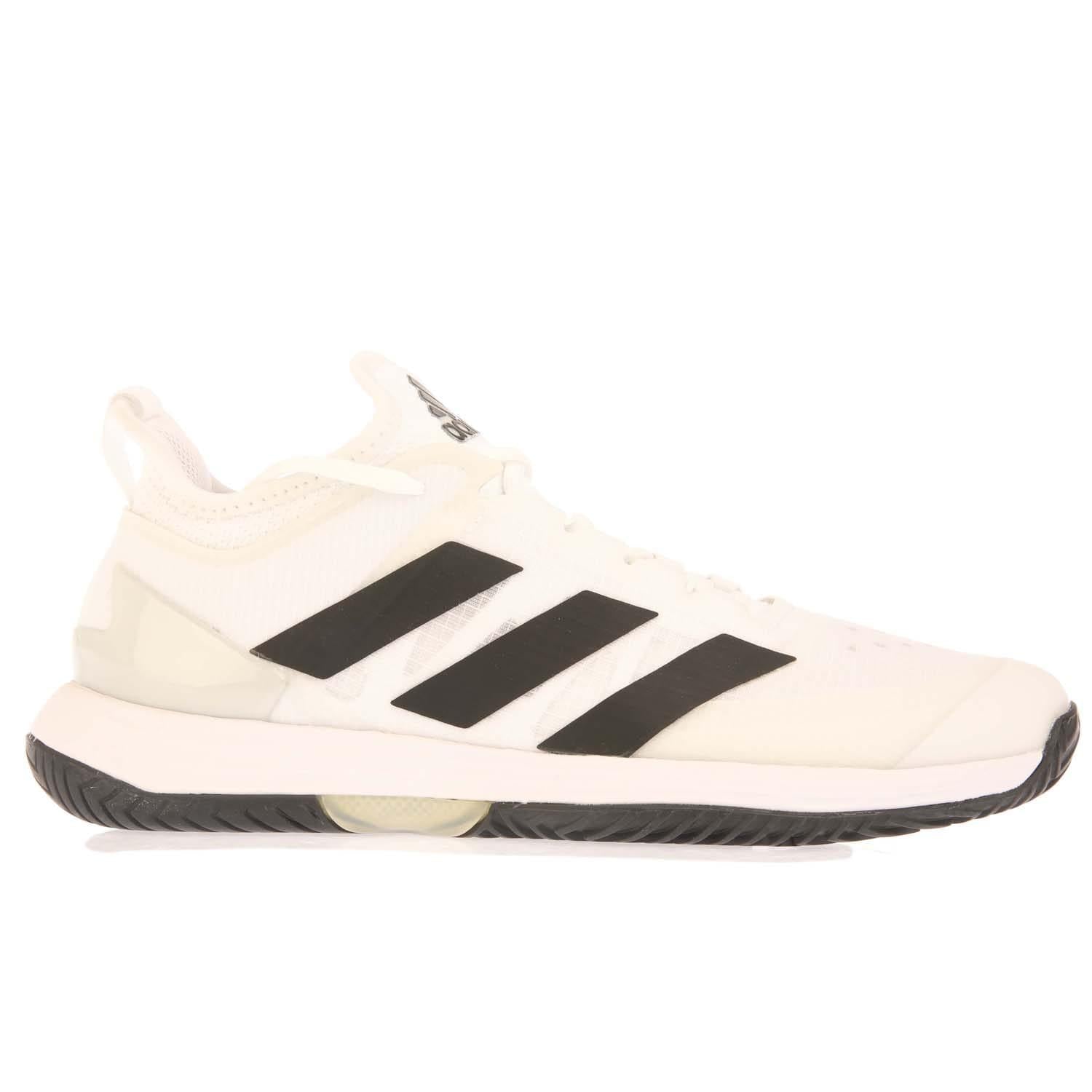 White - Side - Adidas Mens Adizero Ubersonic 4 Trainers