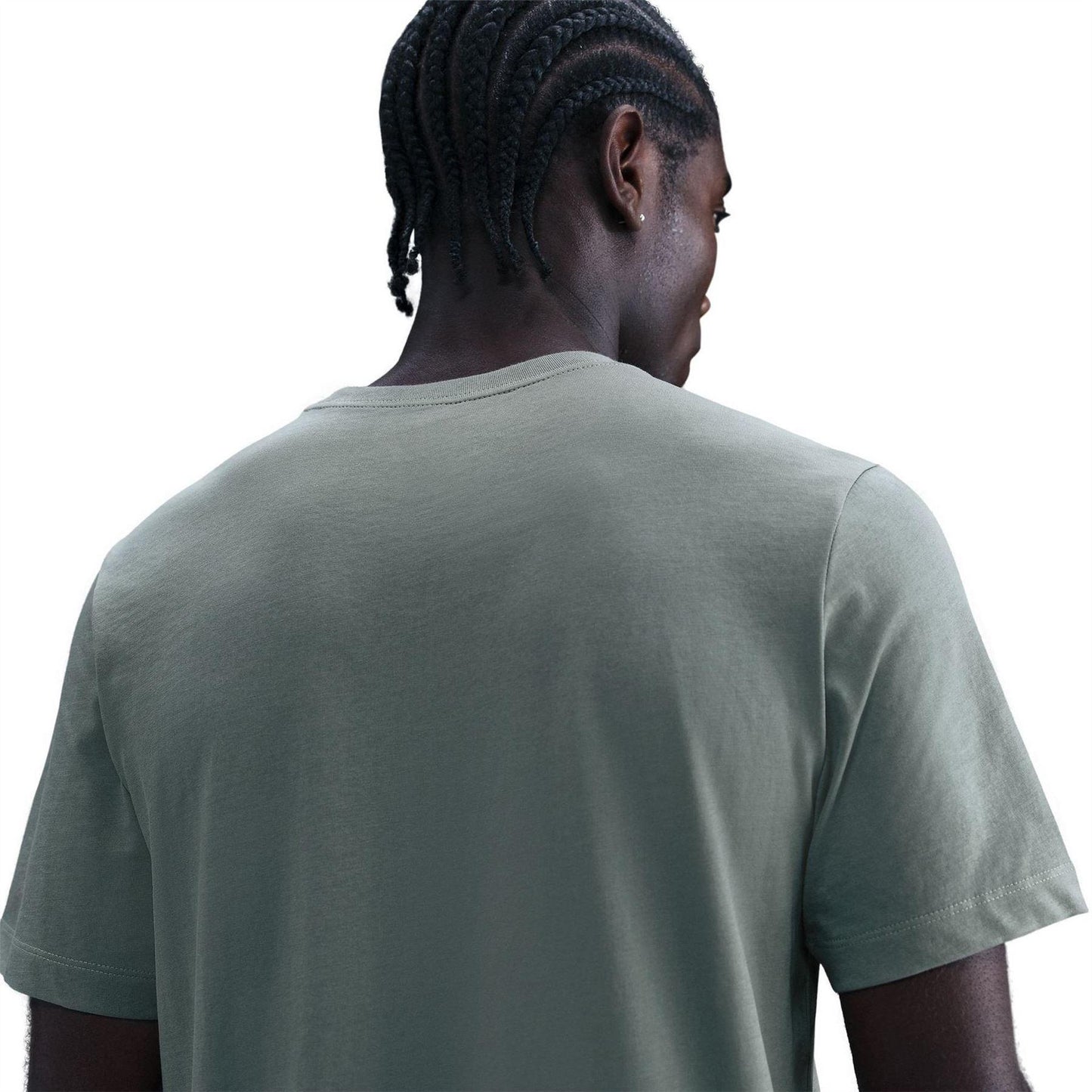 Green Clay - Back - Nike Mens Legend Swoosh Dri-FIT T-Shirt