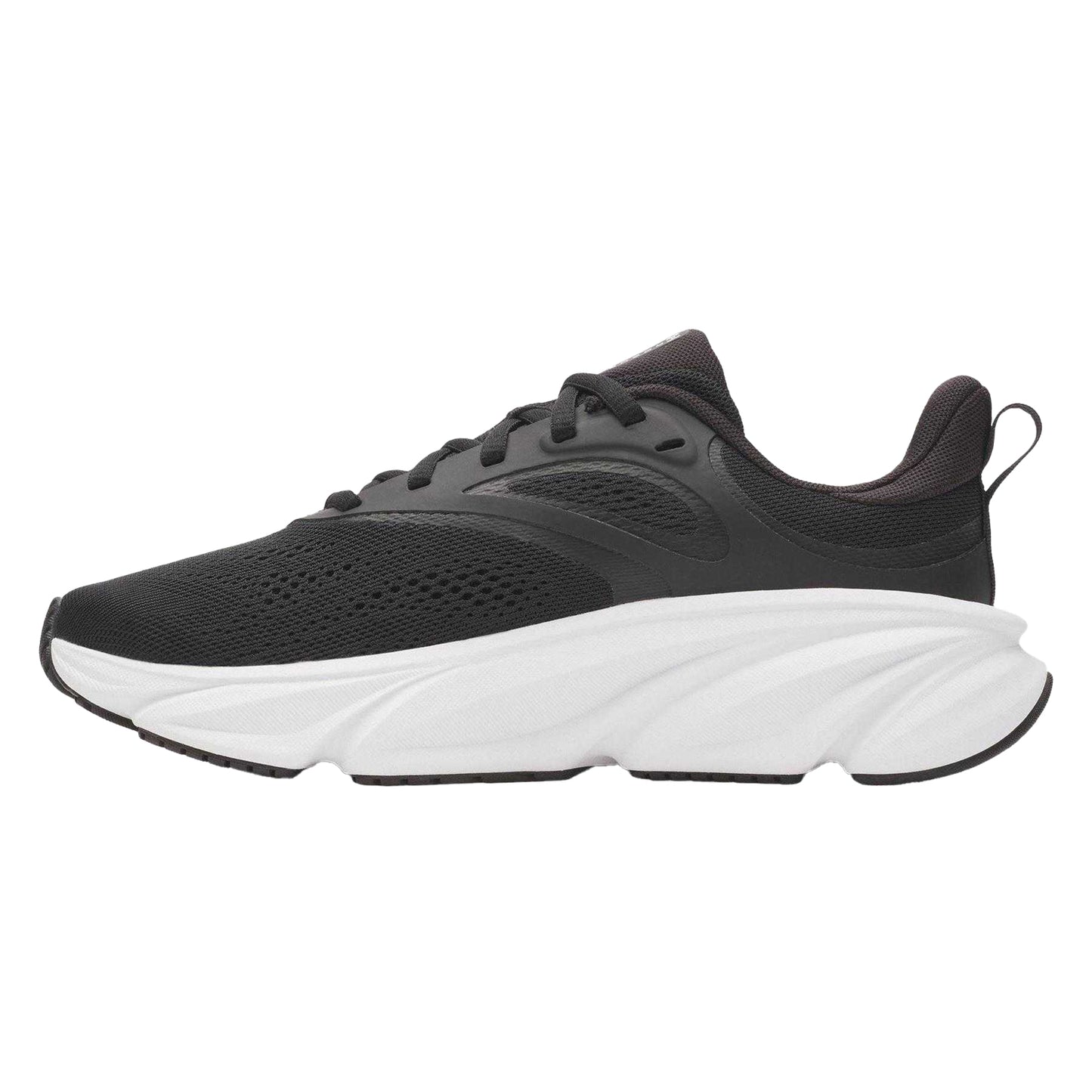 Black-White - Back - Under Armour Womens-Ladies Rogue 6 Trainers