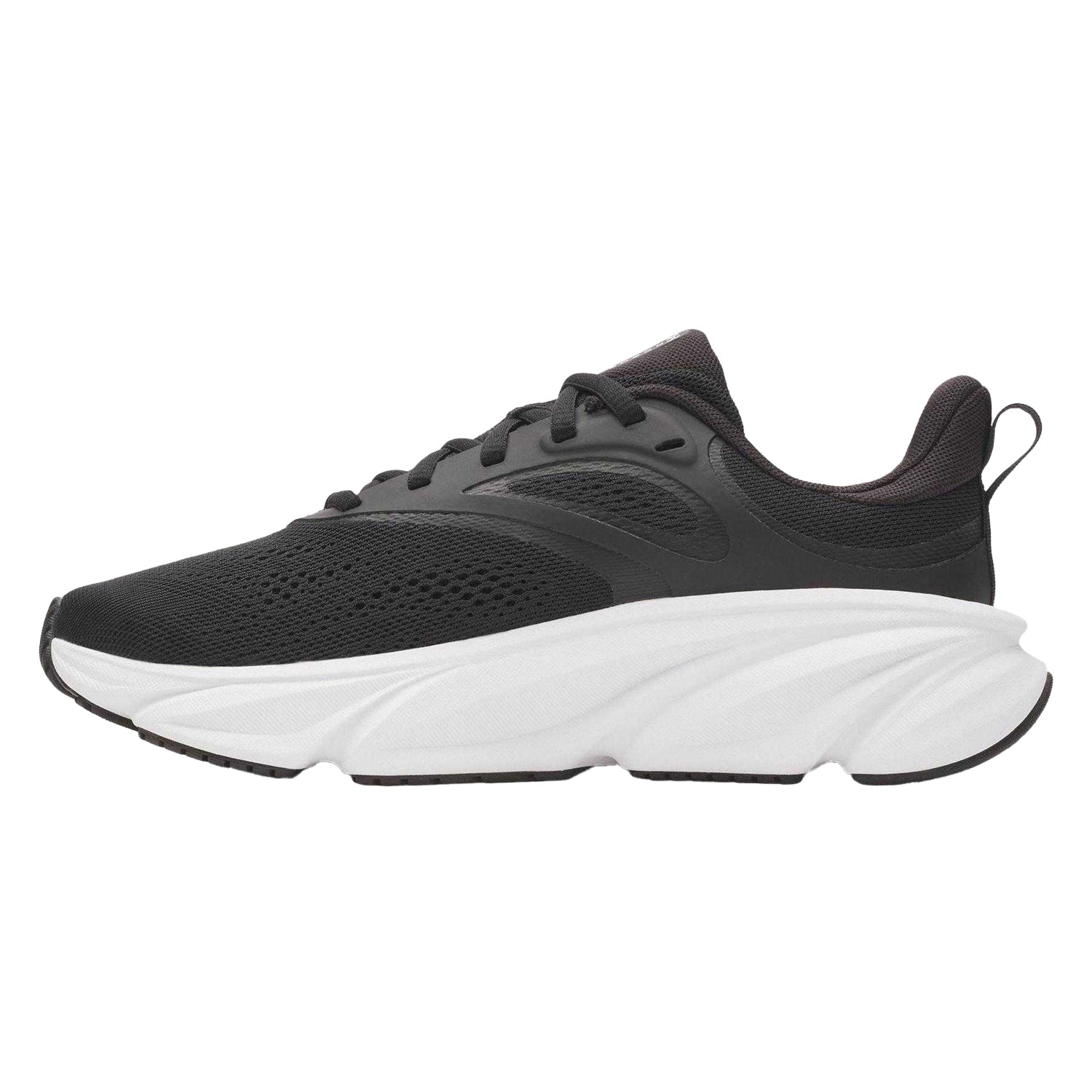 Black-White - Back - Under Armour Womens-Ladies Rogue 6 Trainers