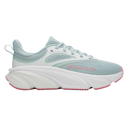 Blue-Green-Pink - Front - Under Armour Womens-Ladies Rogue 6 Trainers