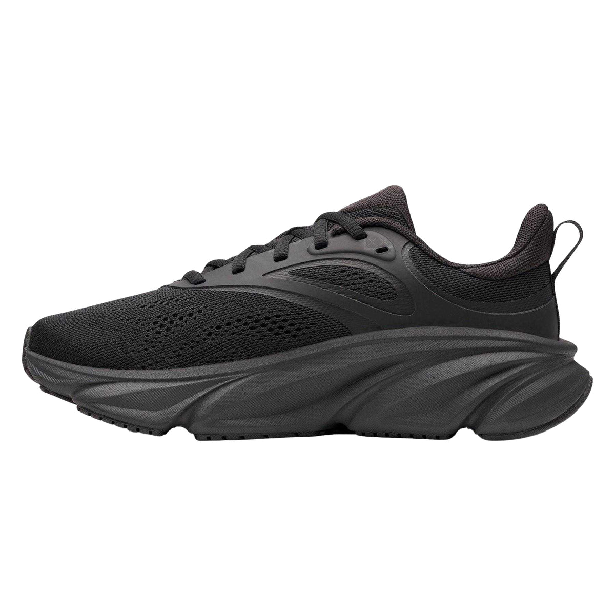 Black - Back - Under Armour Womens-Ladies Rogue 6 Trainers