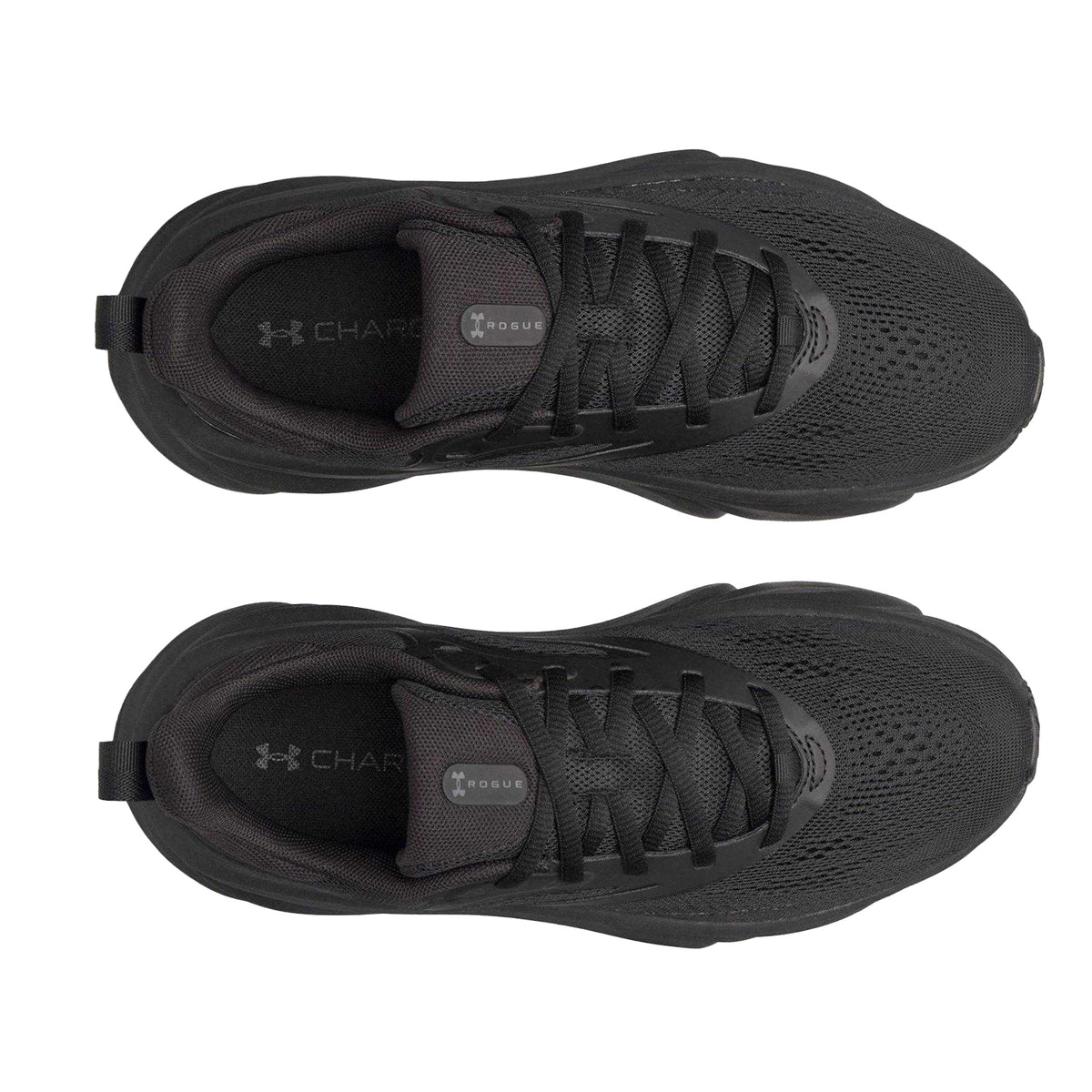 Black-Pink-White - Front - Under Armour Womens-Ladies Rogue 6 Trainers