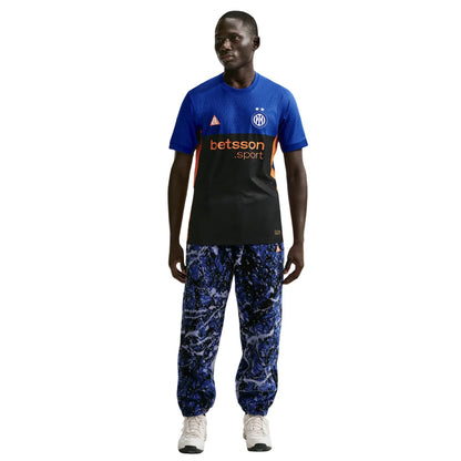 Blue-Black - Side - Nike Mens Inter Milan FC Dri-FIT Jersey