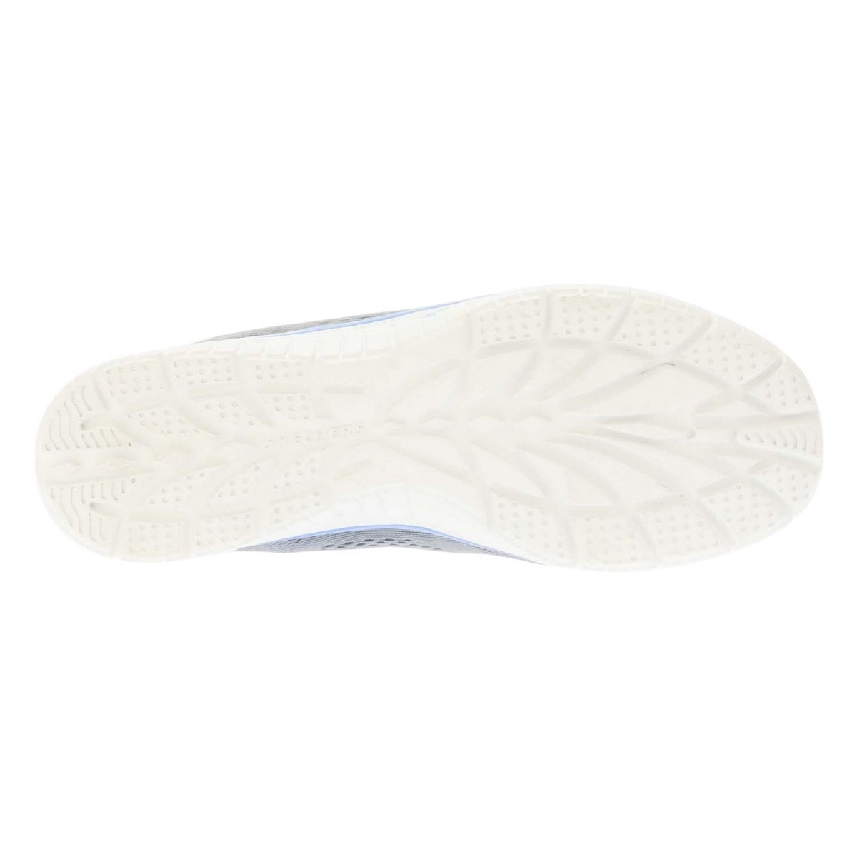 Grey-Blue - Side - Skechers Womens-Ladies Virtue Kind Favor Contrast Trainers