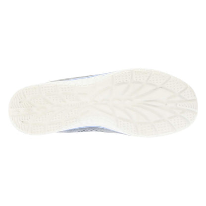 Grey-Blue - Side - Skechers Womens-Ladies Virtue Kind Favor Contrast Trainers
