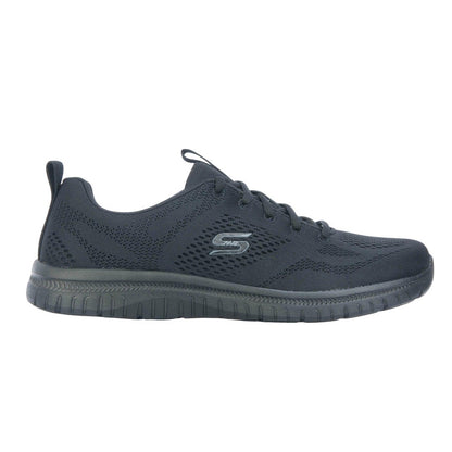 Black - Lifestyle - Skechers Womens-Ladies Virtue Kind Favor Contrast Trainers