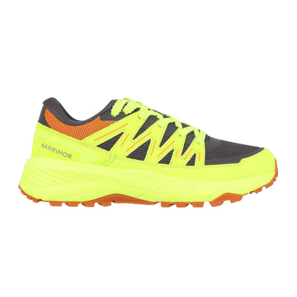 Grey-Yellow - Front - Karrimor Mens Ortholite Trainers