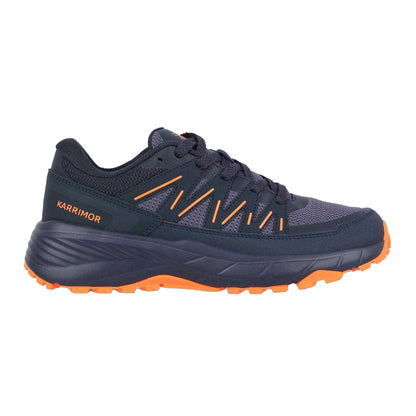Navy-Orange - Front - Karrimor Mens Ortholite Trainers