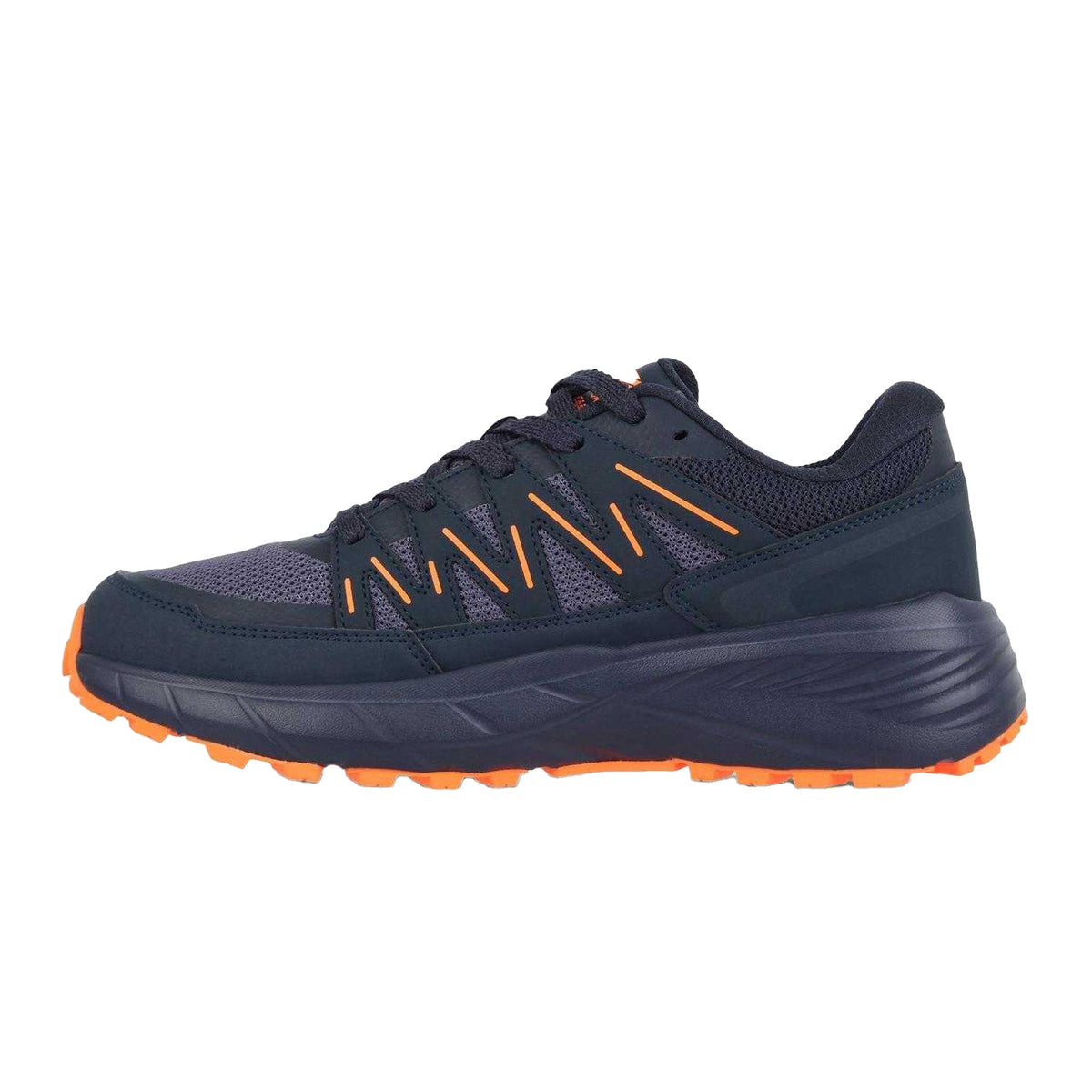 Navy-Orange - Back - Karrimor Mens Ortholite Trainers