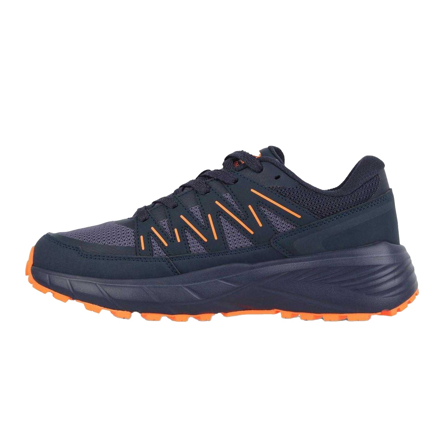 Navy-Orange - Back - Karrimor Mens Ortholite Trainers