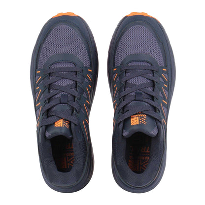 Navy-Orange - Side - Karrimor Mens Ortholite Trainers