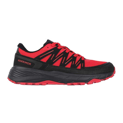 Red-Black - Front - Karrimor Mens Ortholite Trainers