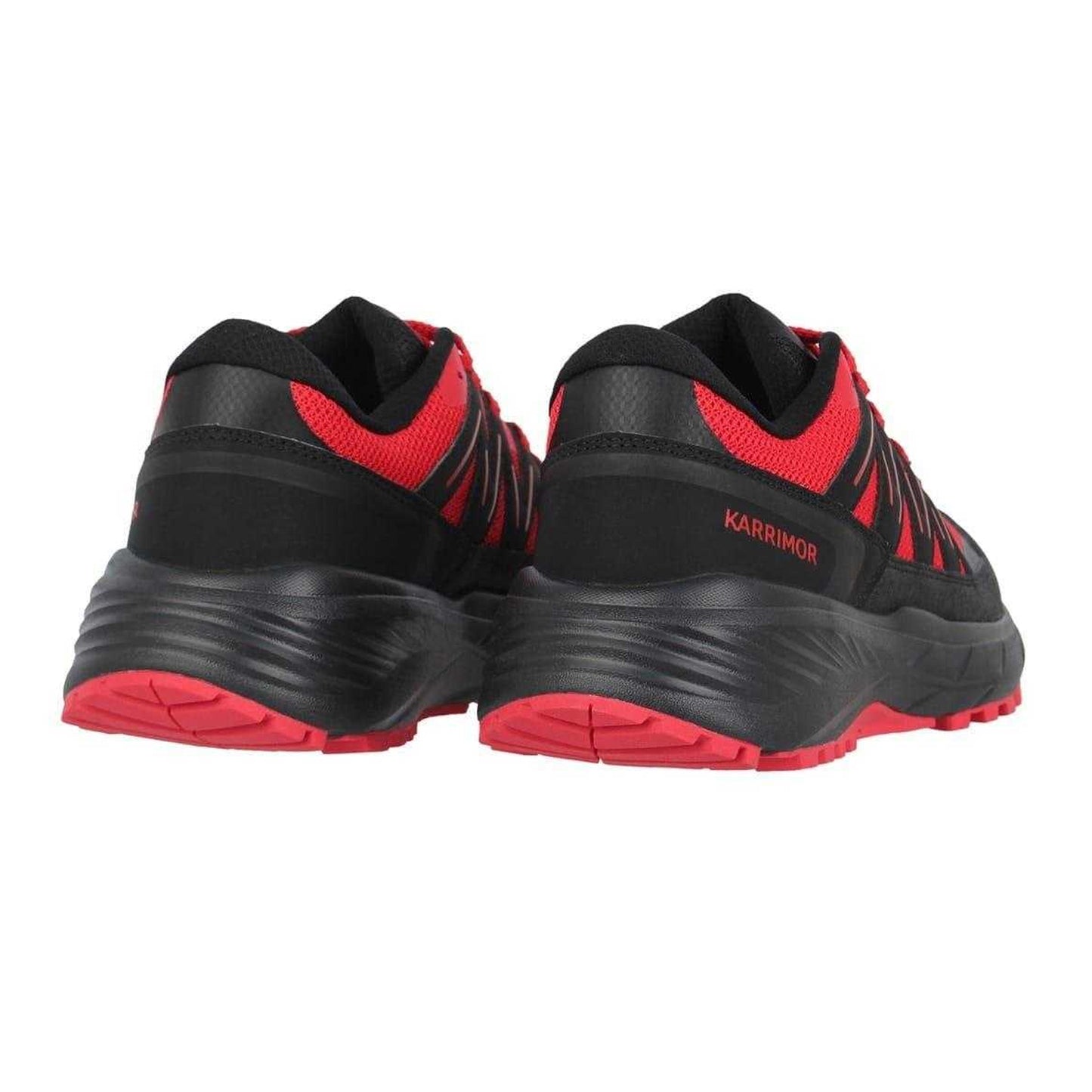 Red-Black - Back - Karrimor Mens Ortholite Trainers