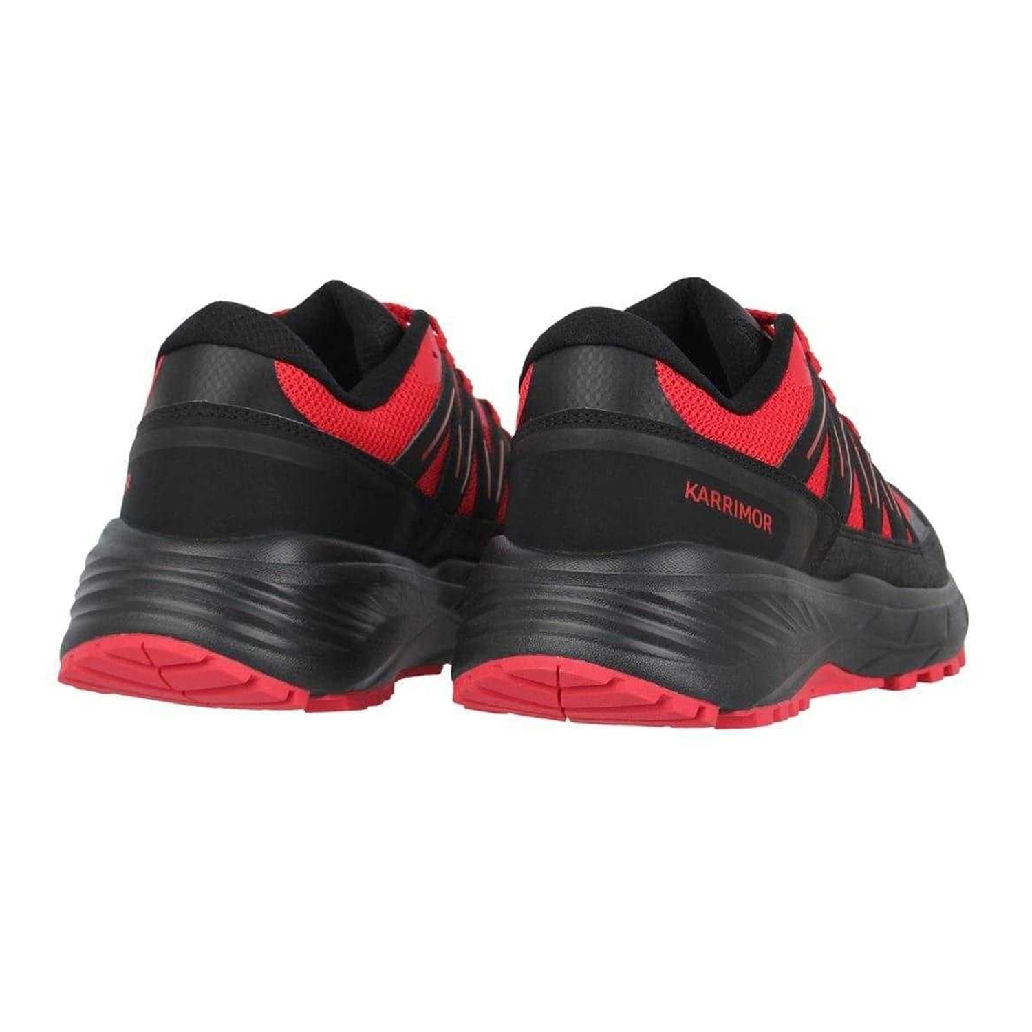 Red-Black - Back - Karrimor Mens Ortholite Trainers