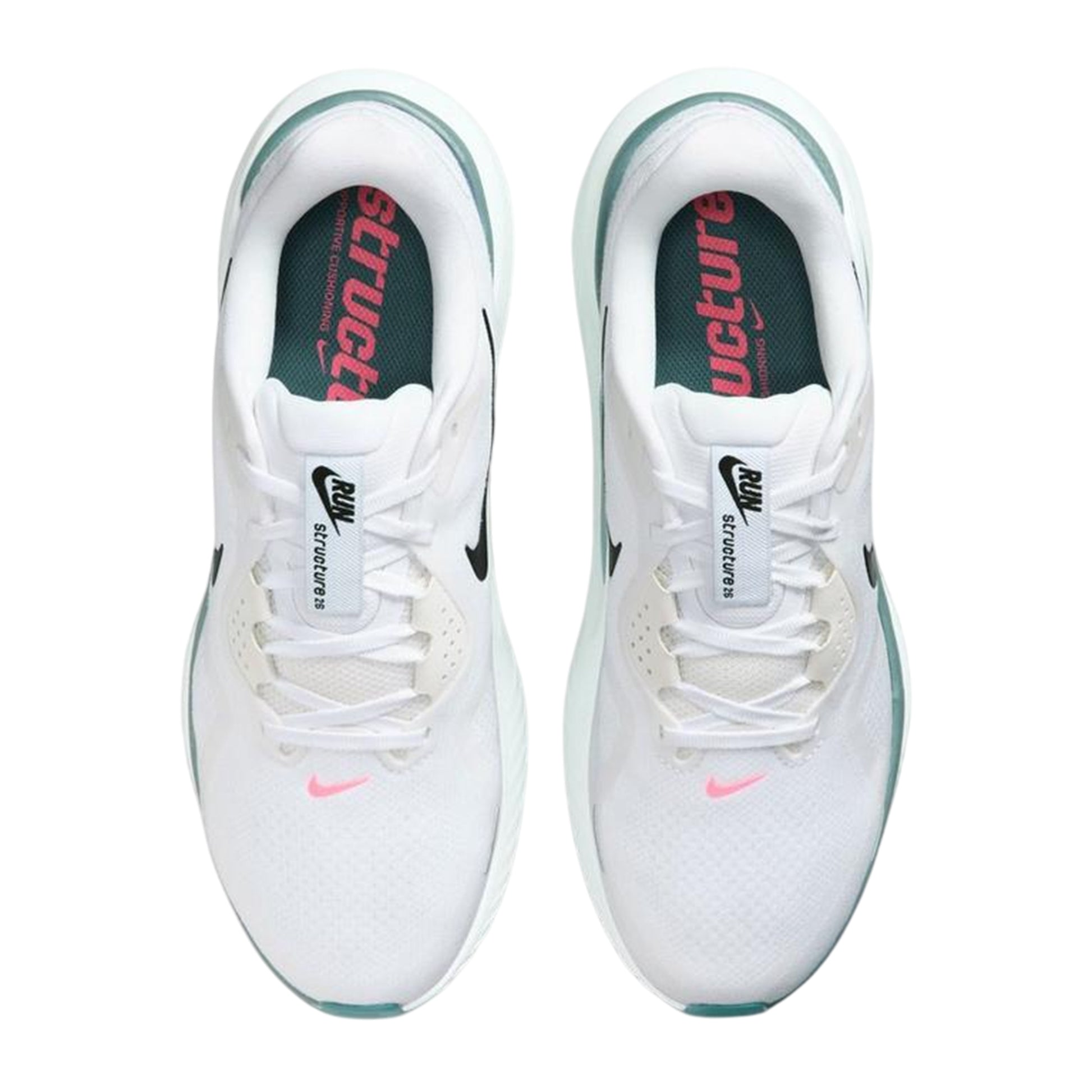 White-Black - Side - Nike Mens 26 Trainers