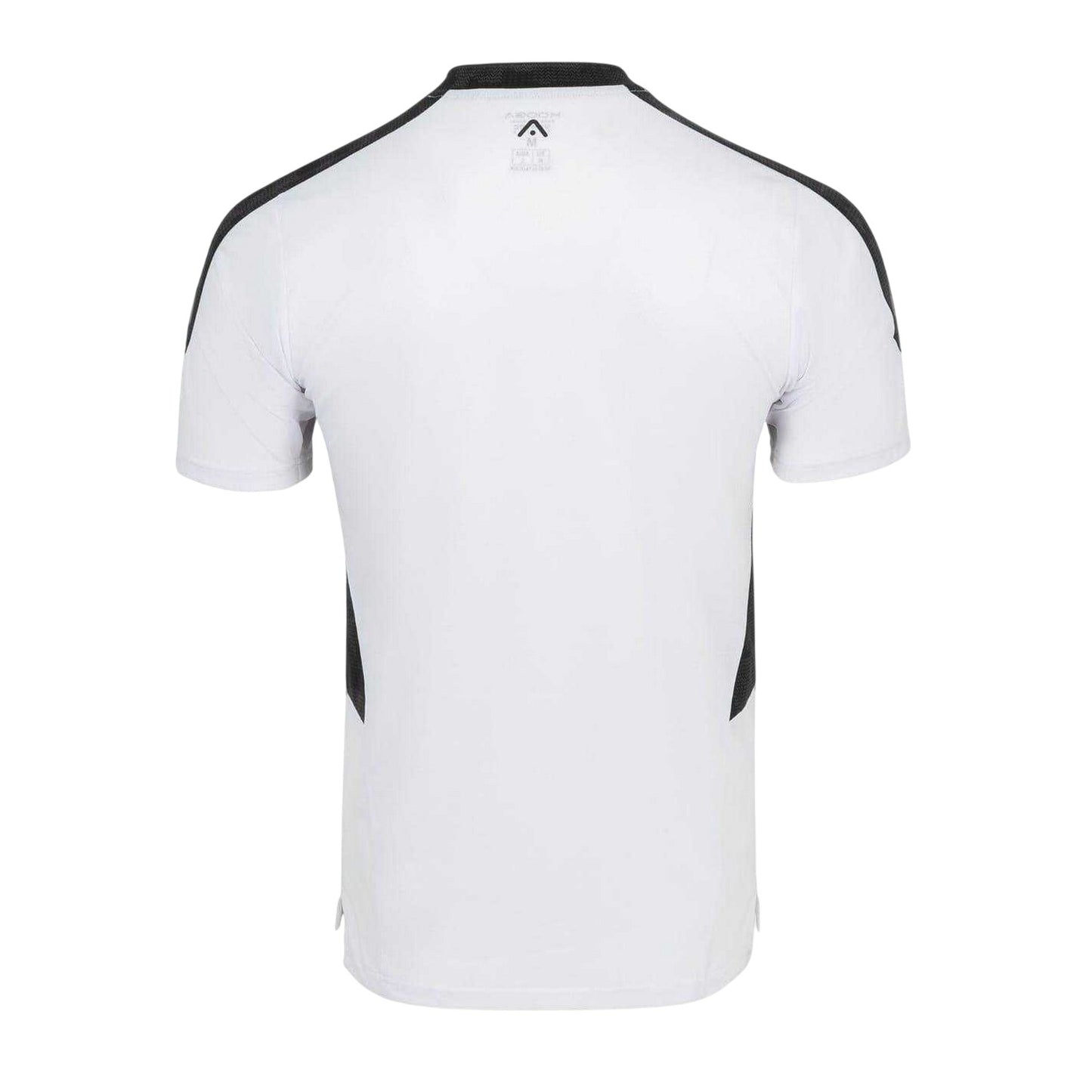 White - Back - KooGa Mens Panels Crew Neck T-Shirt