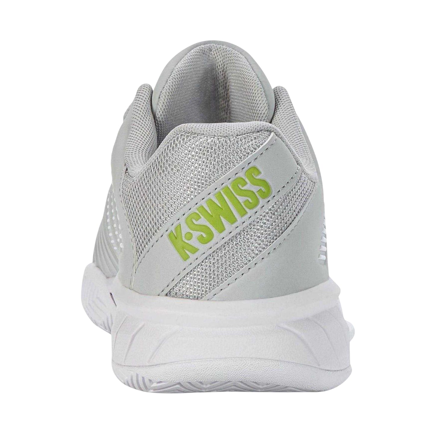 Gray Dawn-White-Green - Back - K-Swiss Womens-Ladies Express Light 3 Tennis Shoes