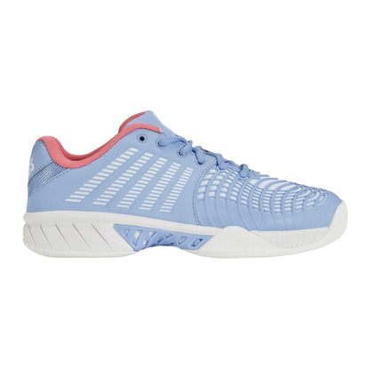 White-Strawberry - Front - K-Swiss Womens-Ladies Express Light 3 Tennis Shoes