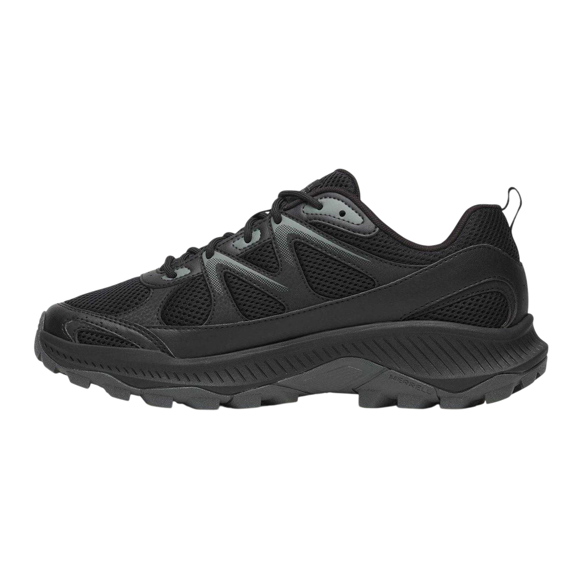 Black - Side - Merrell Womens-Ladies Tempo Exp Trainers