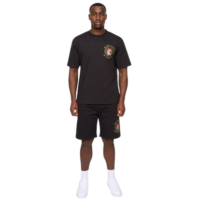 Black - Side - Glorious Gangsta Mens Graphic Print Short-Sleeved T-Shirt