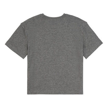 Smoke Grey Marl - Back - Lyle & Scott Boys Oversized T-Shirt