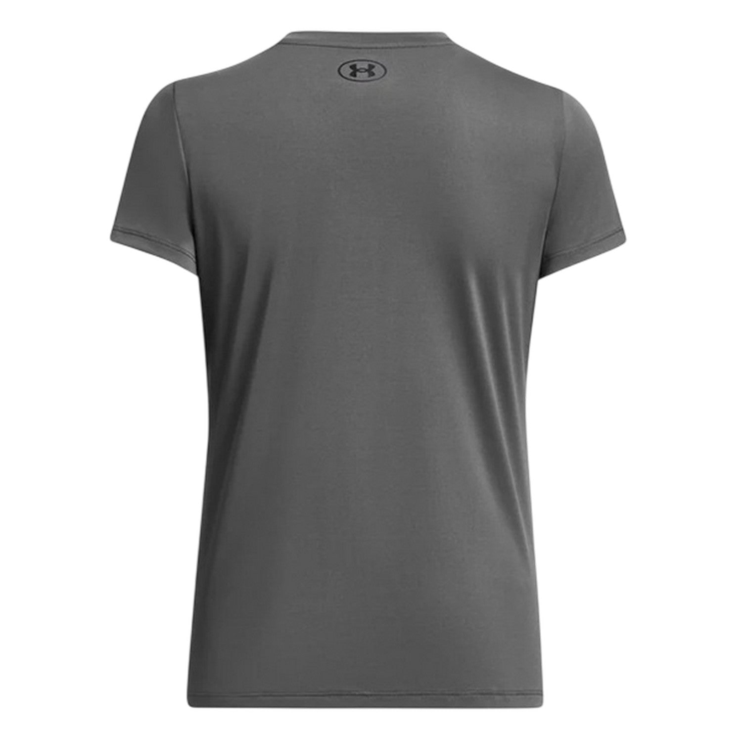 Carbon Heather - Back - Under Armour Womens-Ladies V Neck T-Shirt