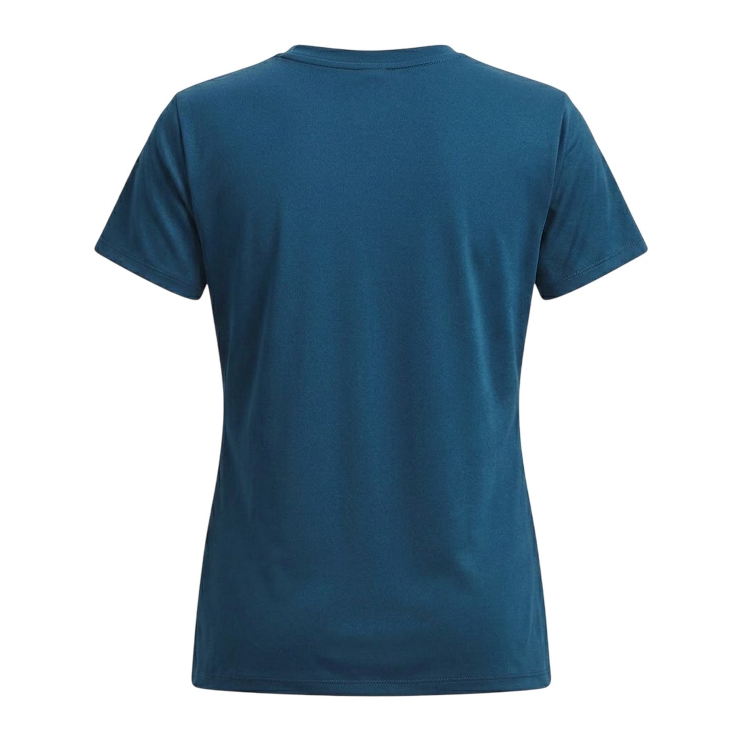 Blue-White - Back - Under Armour Womens-Ladies V Neck T-Shirt