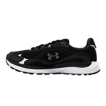 Black - Back - Under Armour Womens-Ladies Performance Tech Trainers