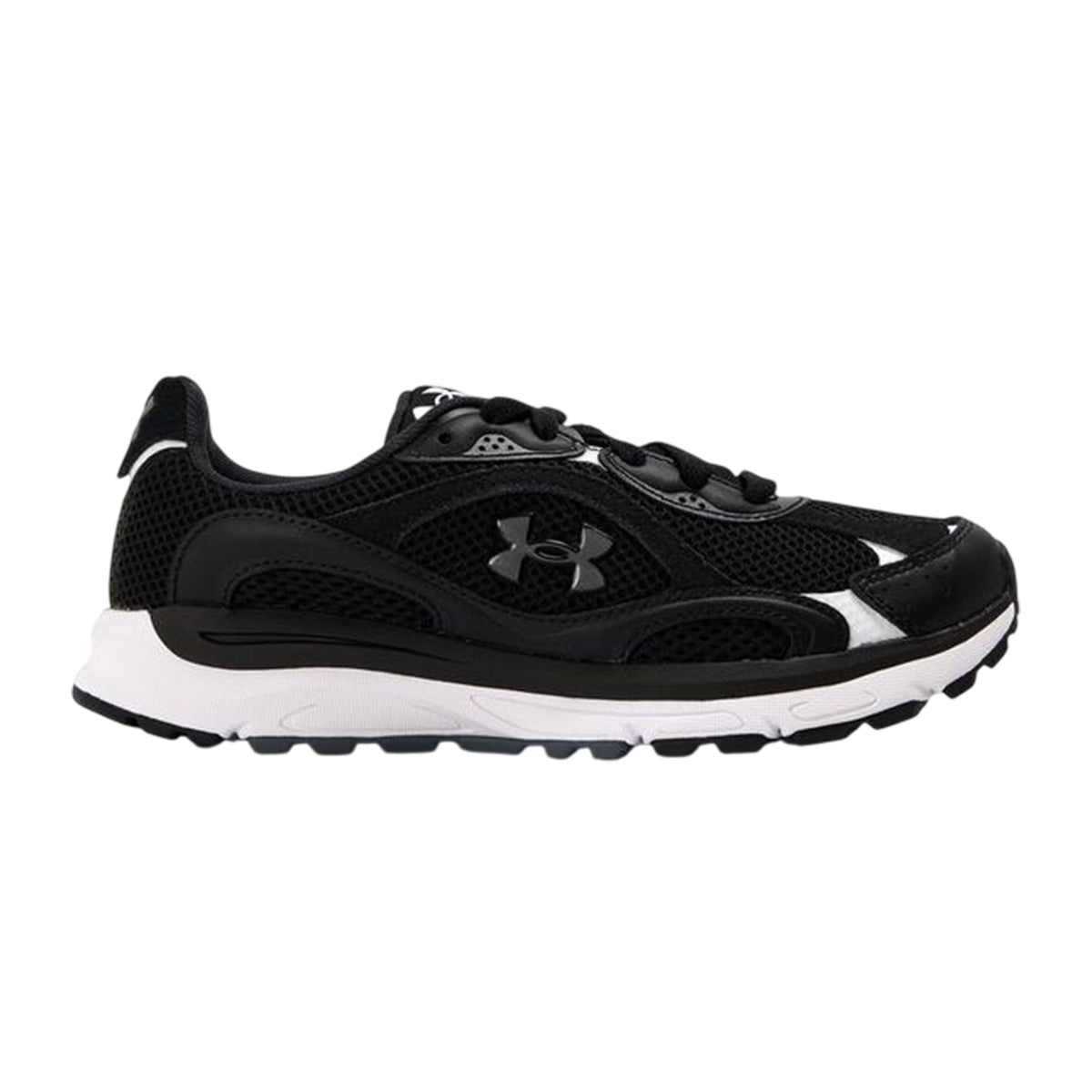 Black - Front - Under Armour Womens-Ladies Performance Tech Trainers