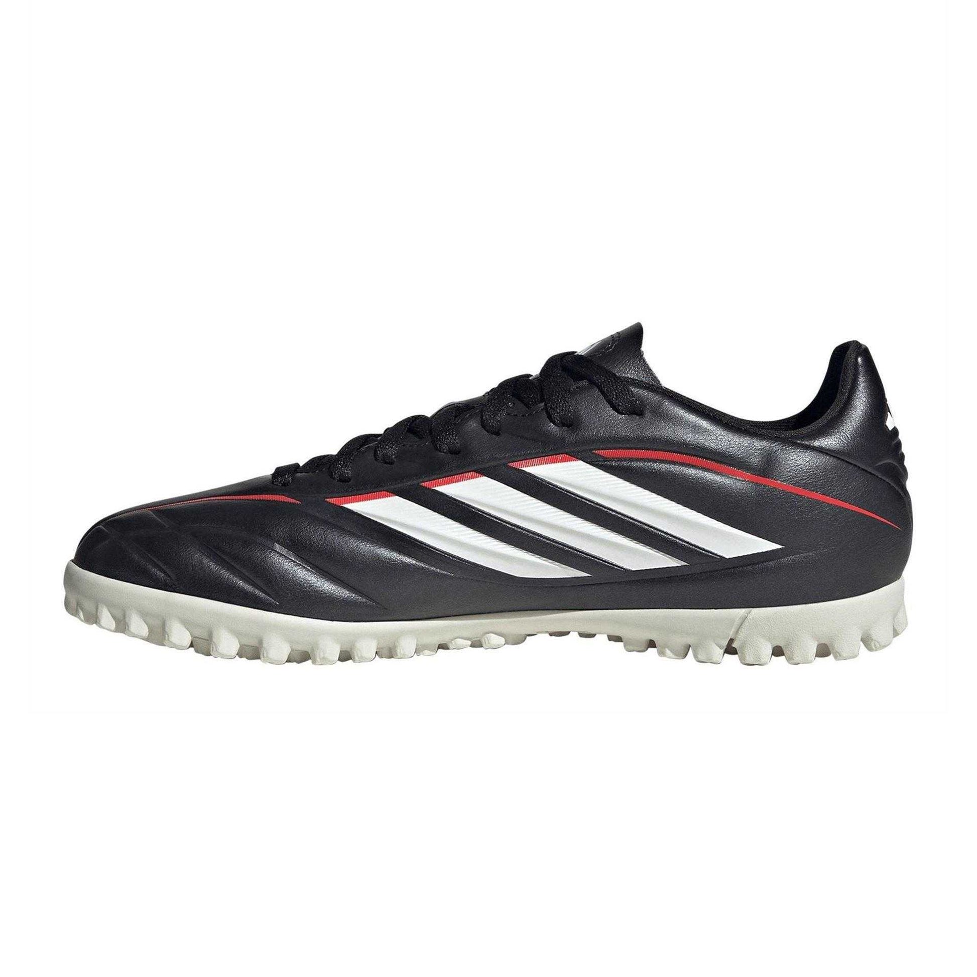 Black-Red - Side - Adidas Childrens-Kids Copa Club Astro Turf Trainers