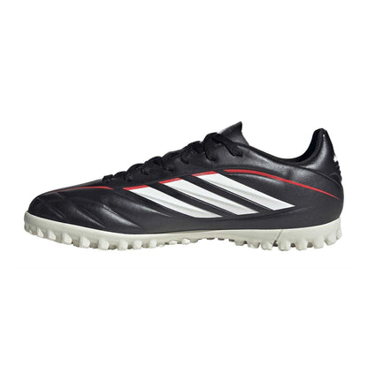 Black-Red - Side - Adidas Childrens-Kids Copa Club Astro Turf Trainers