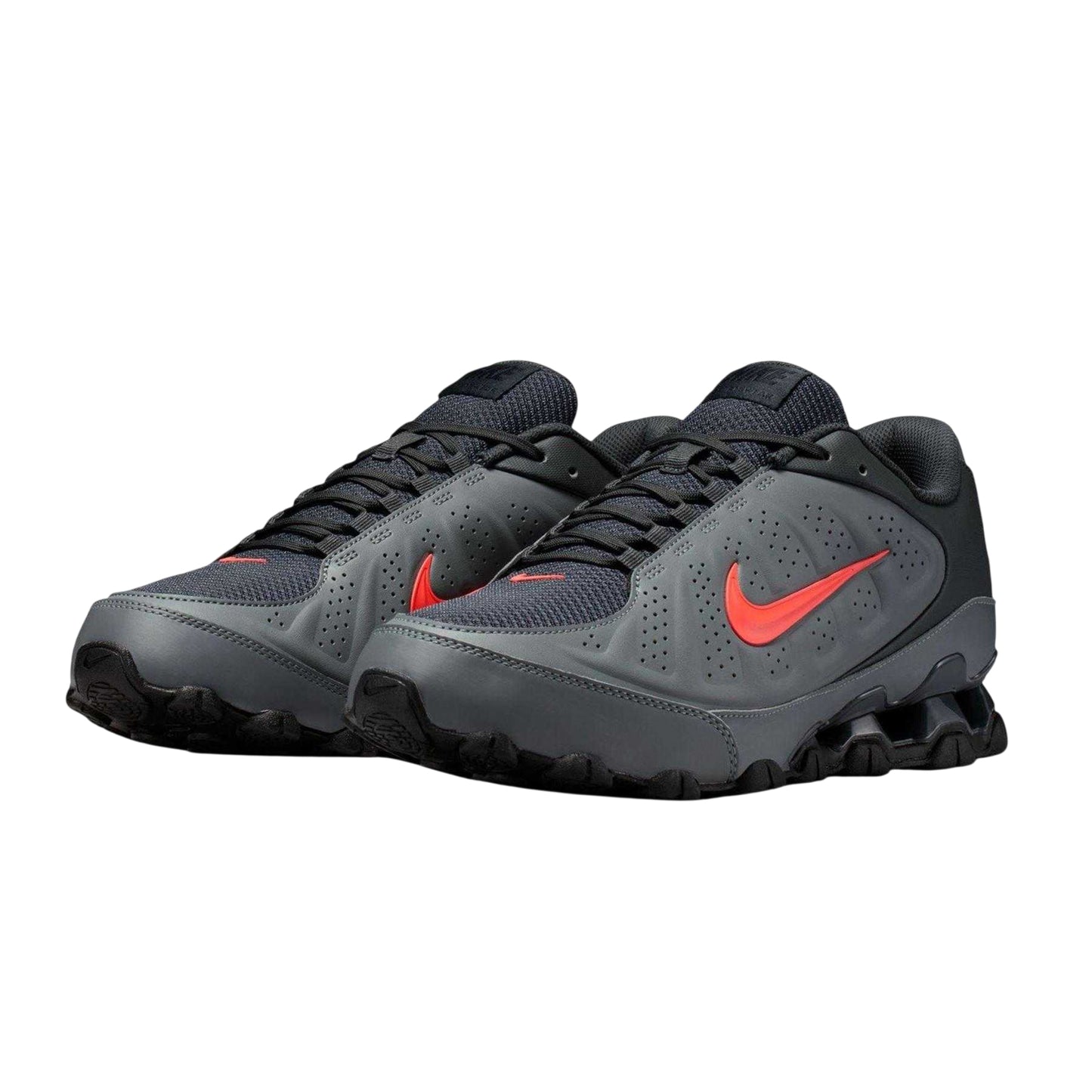 Triple Black - Side - Nike Mens Reax Lace Up Trainers