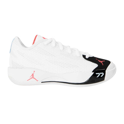 White-Red - Front - Nike Childrens-Kids Luka 77 Basketball Shoes