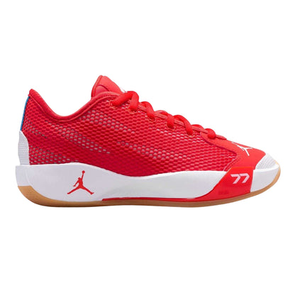 Chili Red - Front - Nike Childrens-Kids Luka 77 Basketball Shoes