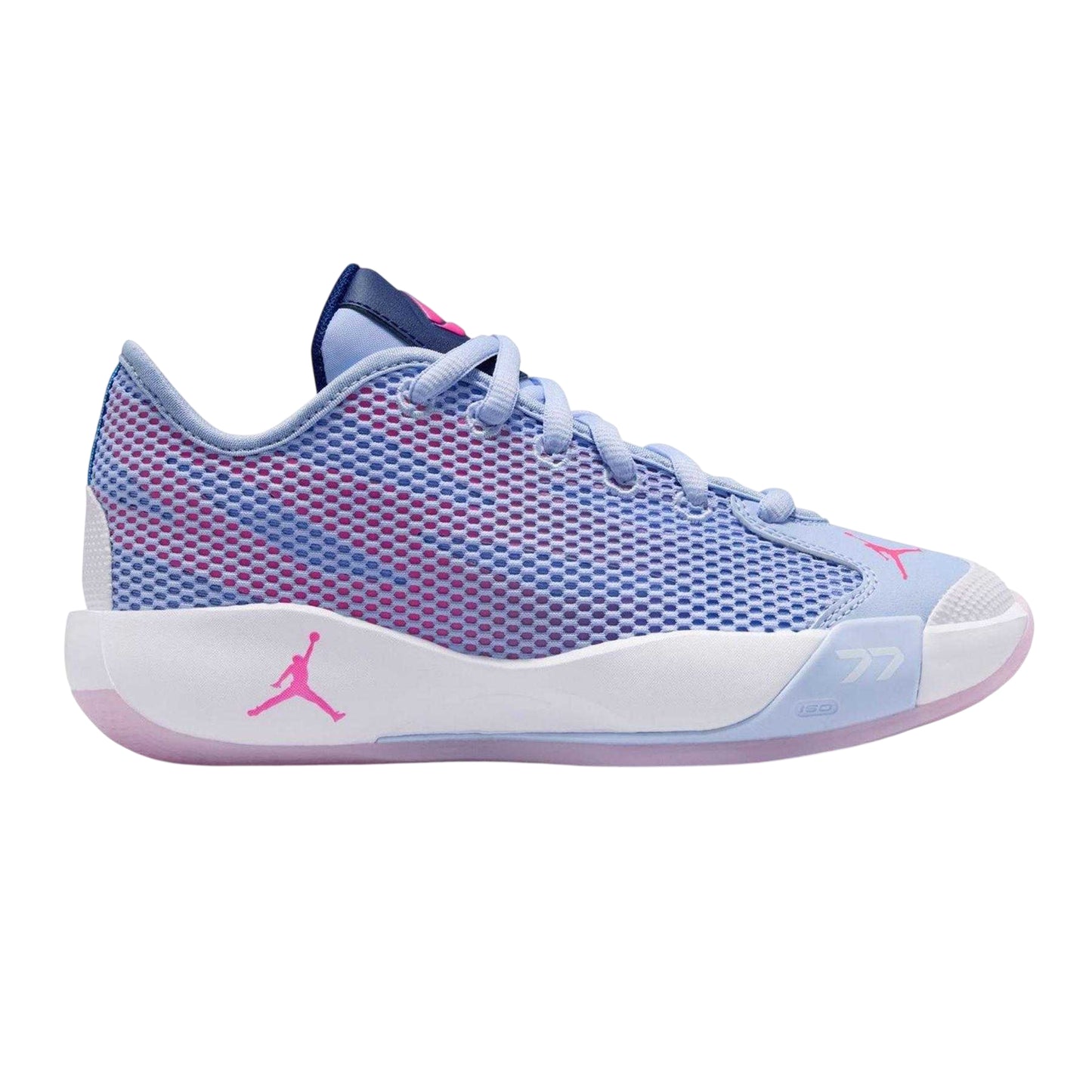 Marine - Front - Nike Childrens-Kids Luka 77 Basketball Shoes